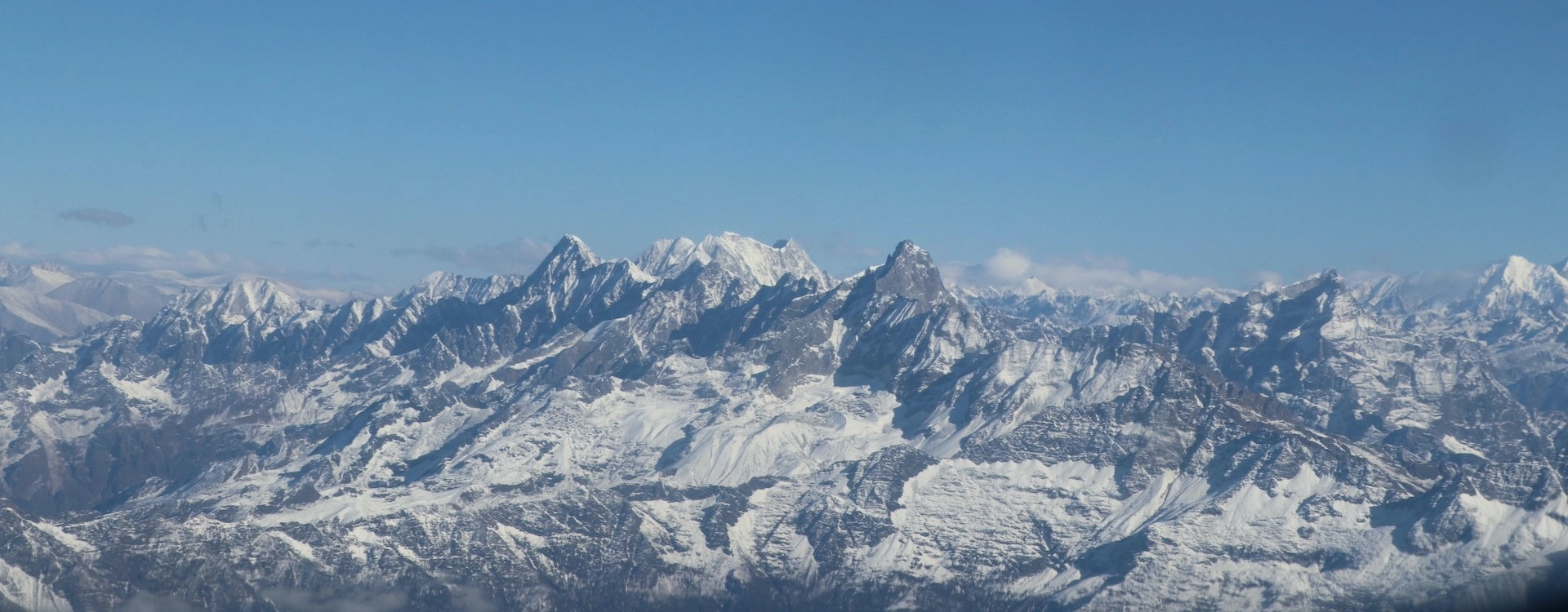 View of Mt. Everest ranges - Daily Mt. Everest Mountain Flight