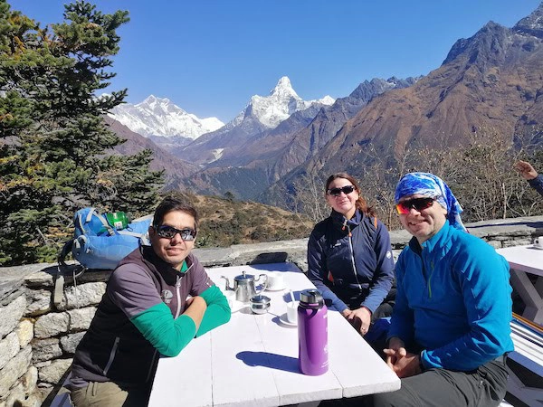 Coffee at Everest view
